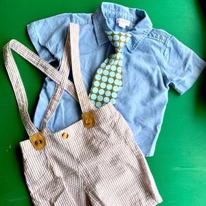 Mud Pie boys 4 piece set